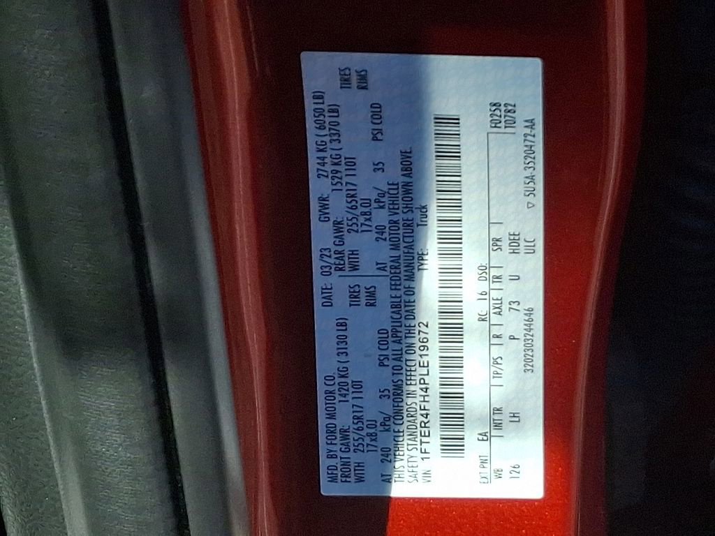 Certified 2023 Ford Ranger XLT w/ Equipment Group 302A High AWD/4WD image 27