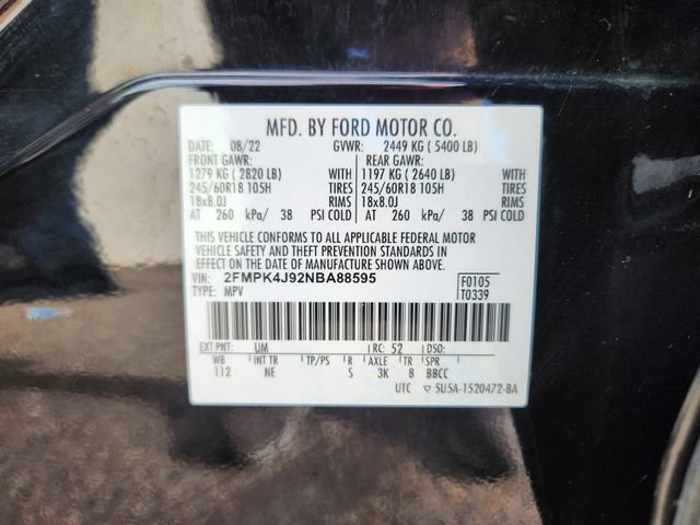 Certified 2022 Ford Edge SEL w/ Sport Appearance Package image 26