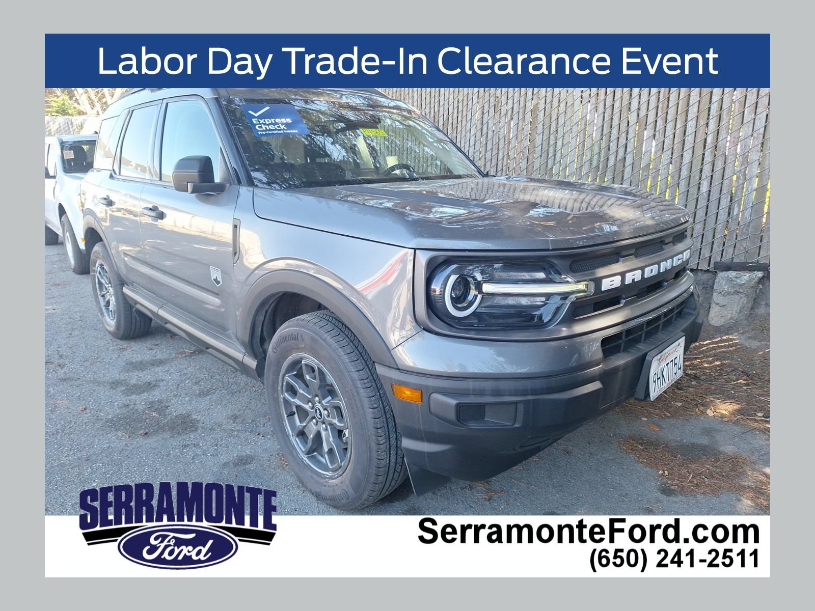 Certified 2023 Ford Bronco Sport Big Bend