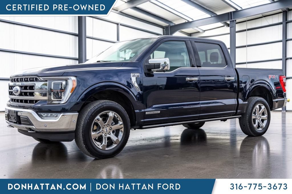 Certified 2022 Ford F150 Lariat w/ Equipment Group 502A High AWD/4WD image 2