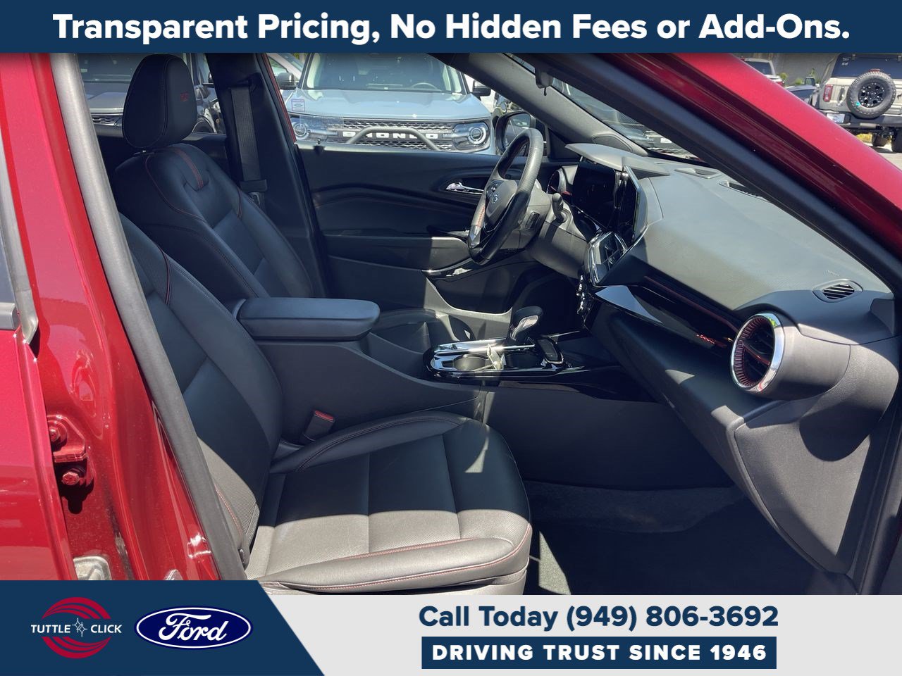 Used 2025 Chevrolet Trax RS w/ Sunroof Package FWD image 16