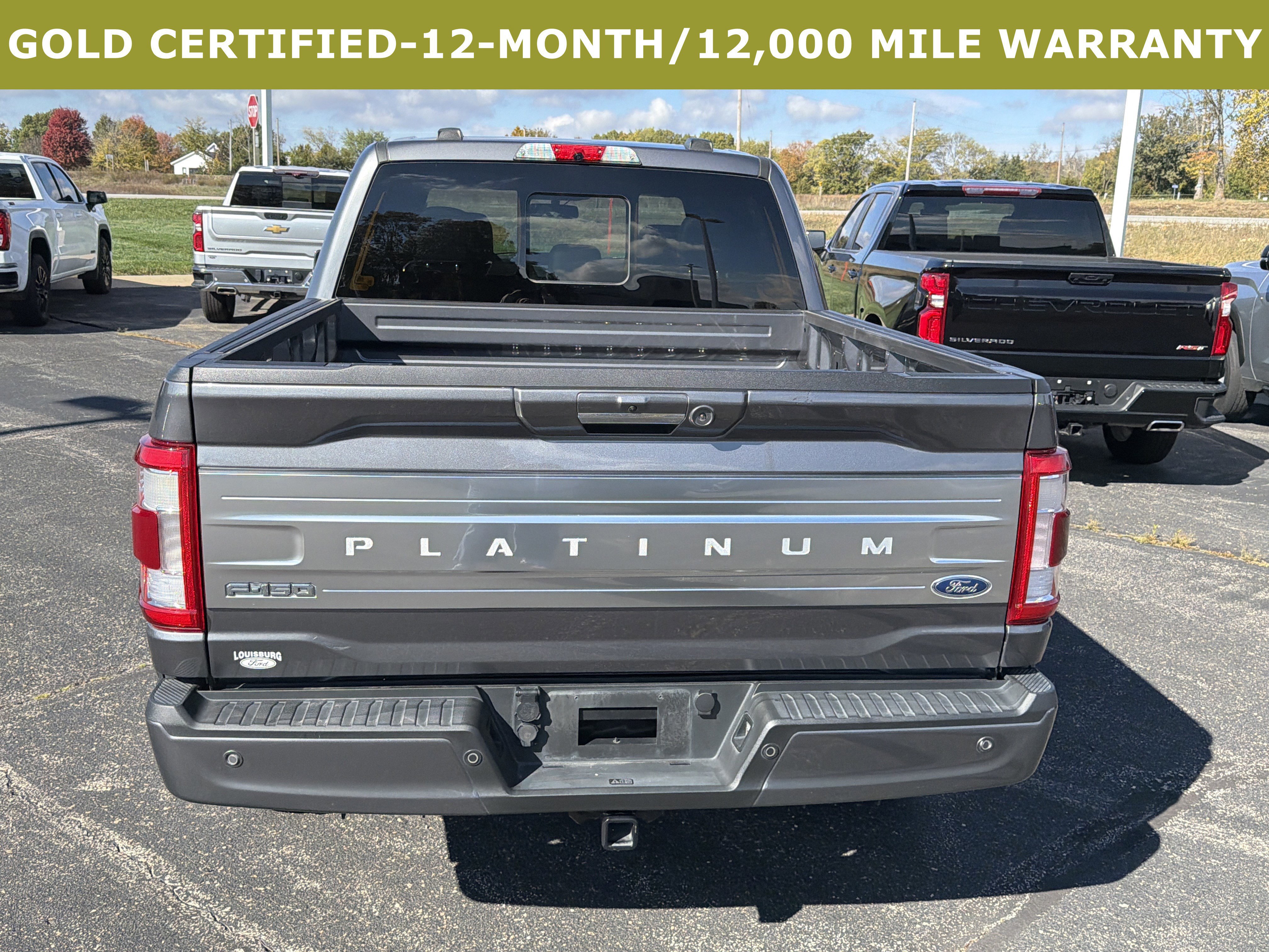 Certified 2022 Ford F150 Platinum w/ Equipment Group 701A High image 4