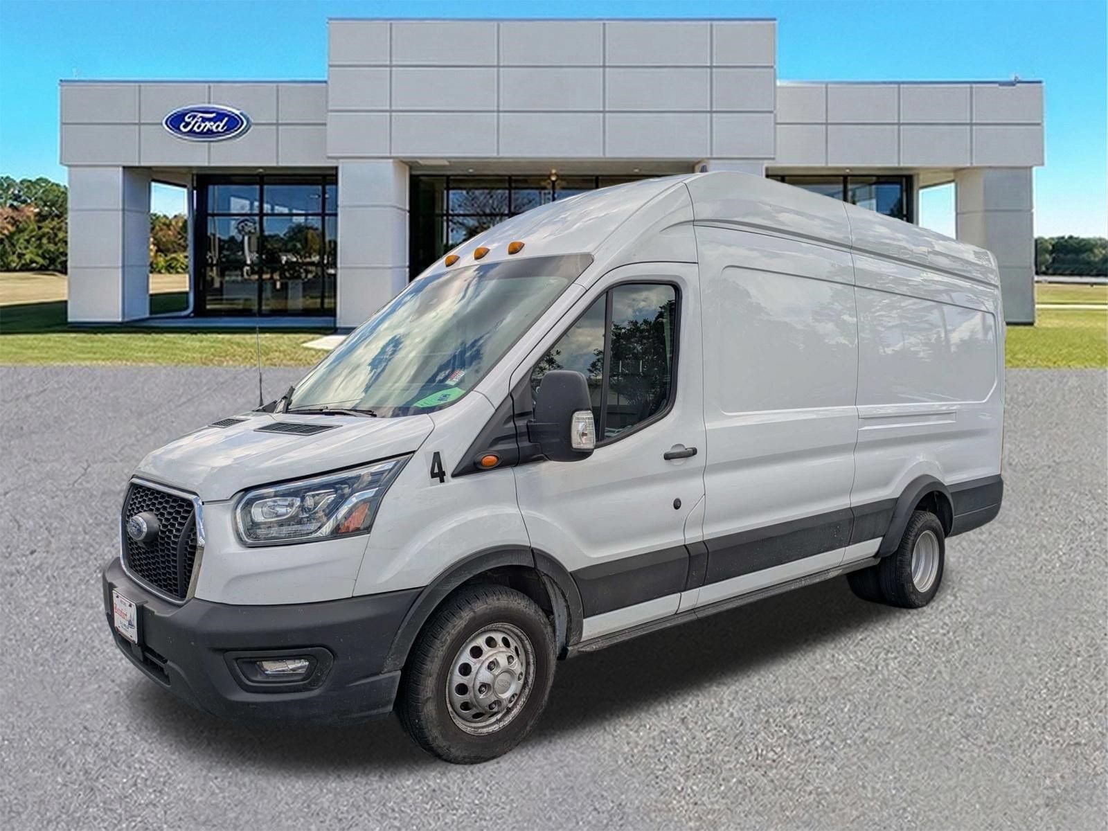 Certified 2023 Ford Transit 350 148 High Roof DRW AWD w/ Exterior Upgrade Package image 4