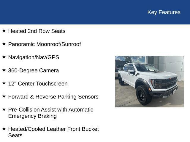 Certified 2022 Ford F150 Raptor w/ Equipment Group 801A High image 37