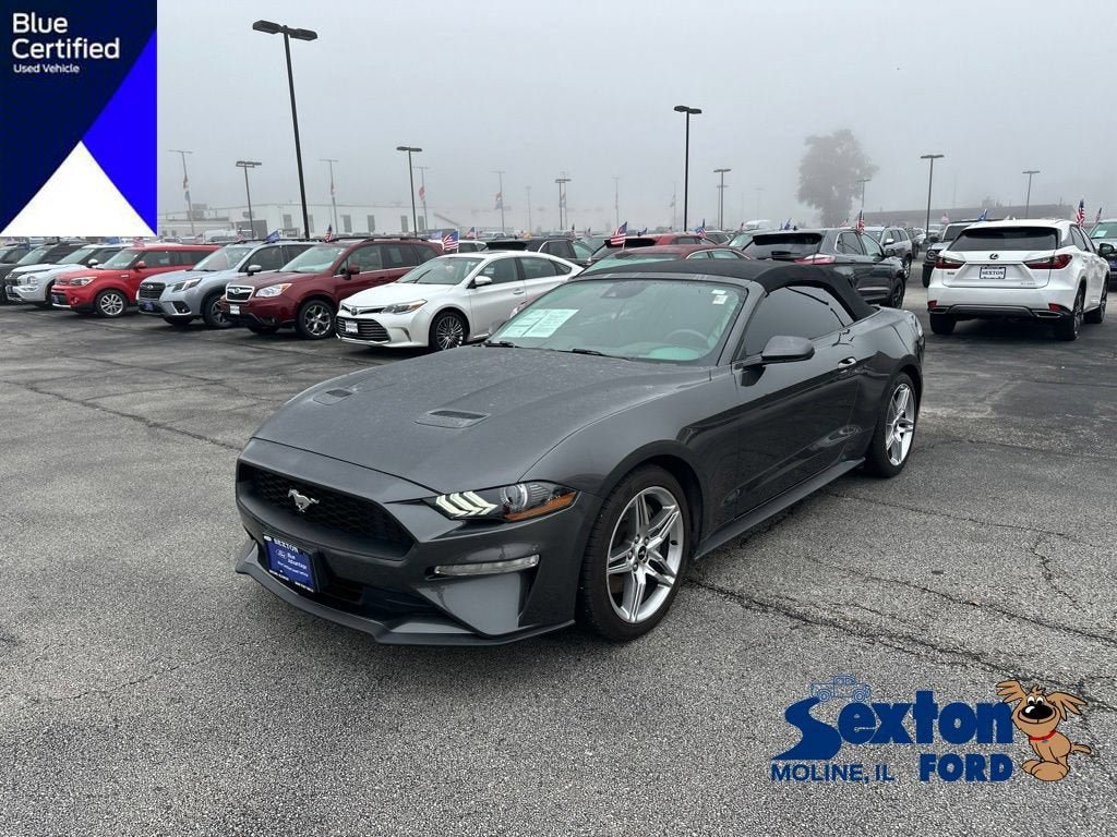 Certified 2019 Ford Mustang Convertible w/ Ecoboost Performance Package