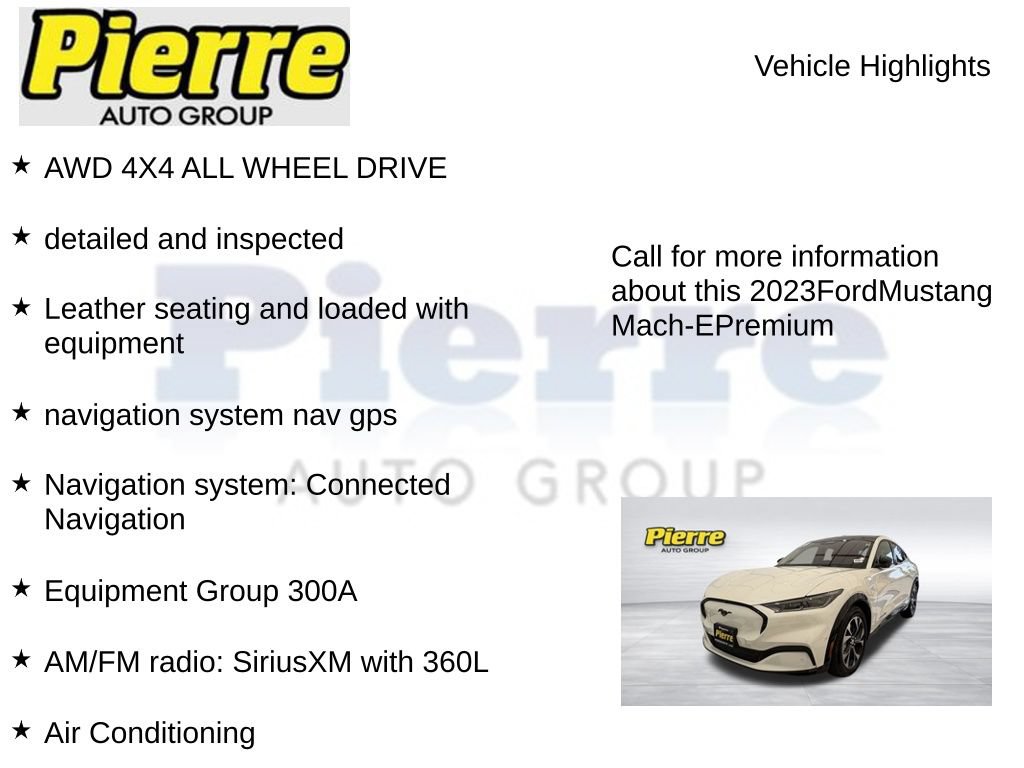 Certified 2023 Ford Mustang Mach-E Premium AWD/4WD image 7