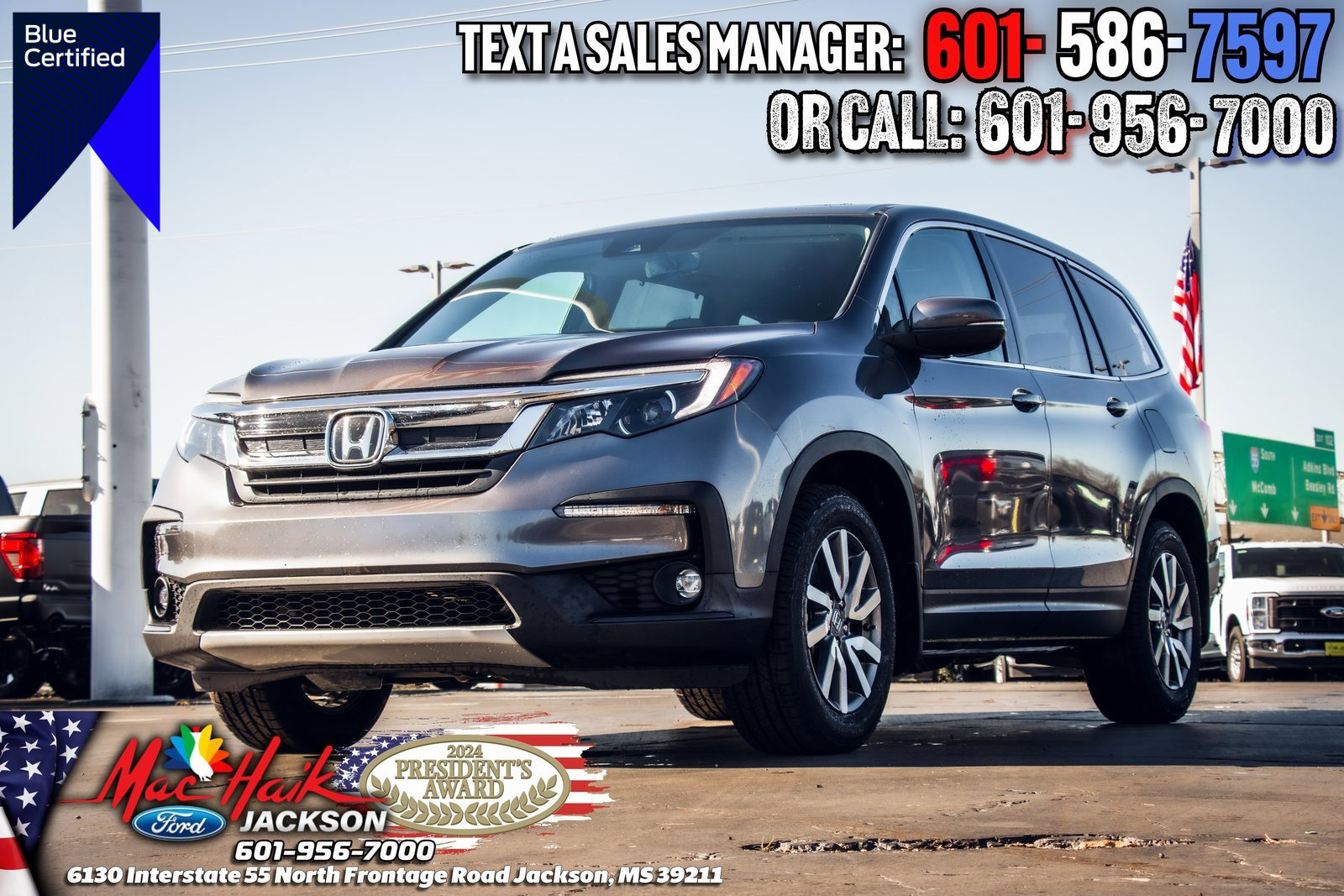 Used 2021 Honda Pilot EX-L