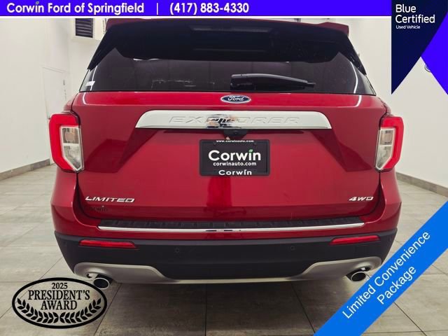 Certified 2022 Ford Explorer Limited w/ Equipment Group 301A AWD/4WD image 3