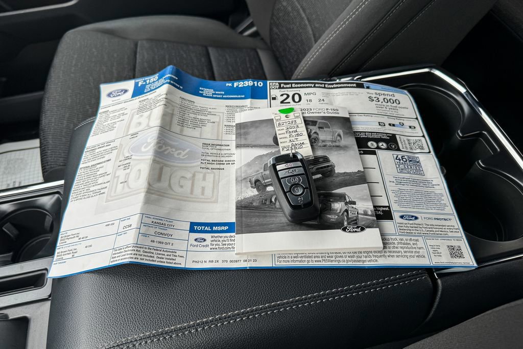 Certified 2023 Ford F150 XLT w/ Equipment Group 302A High image 36