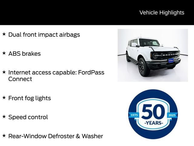 Certified 2025 Ford Bronco Outer Banks AWD/4WD image 26