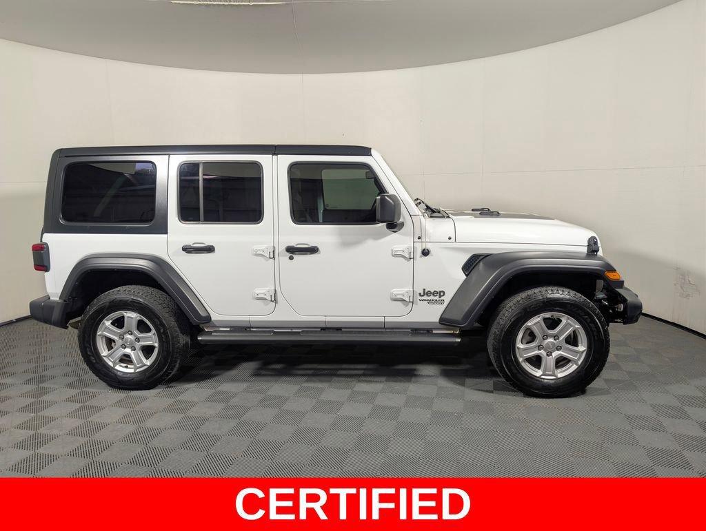 Used 2019 Jeep Wrangler Unlimited Sport S AWD/4WD image 4