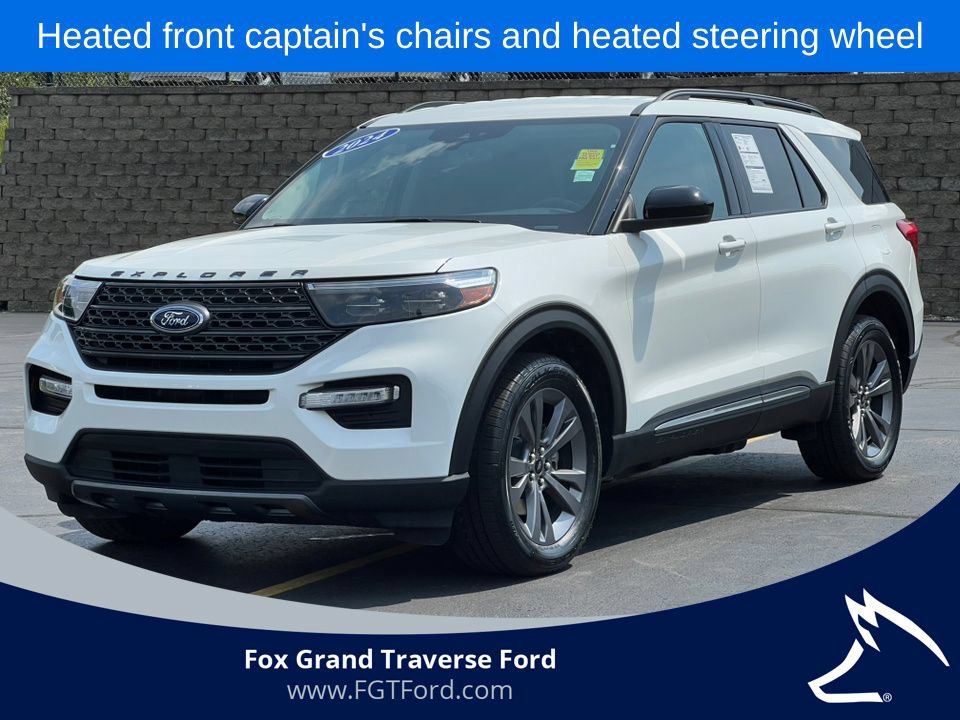 Certified 2024 Ford Explorer XLT w/ Equipment Group 202A