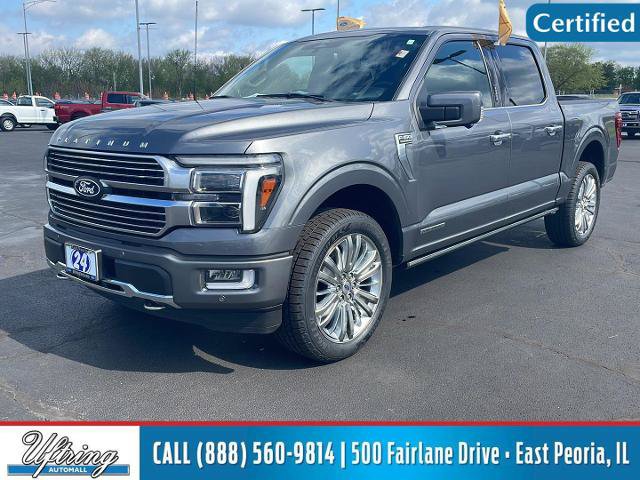 Certified 2024 Ford F150 Platinum w/ Equipment Group 703A Plus