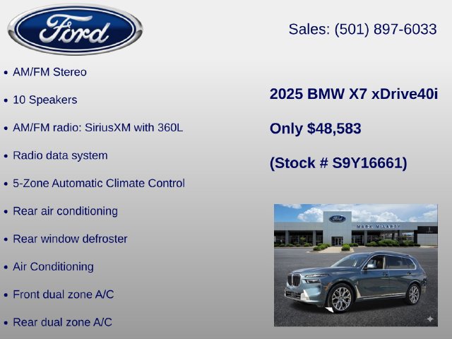 Used 2025 BMW X7 xDrive40i AWD/4WD image 18