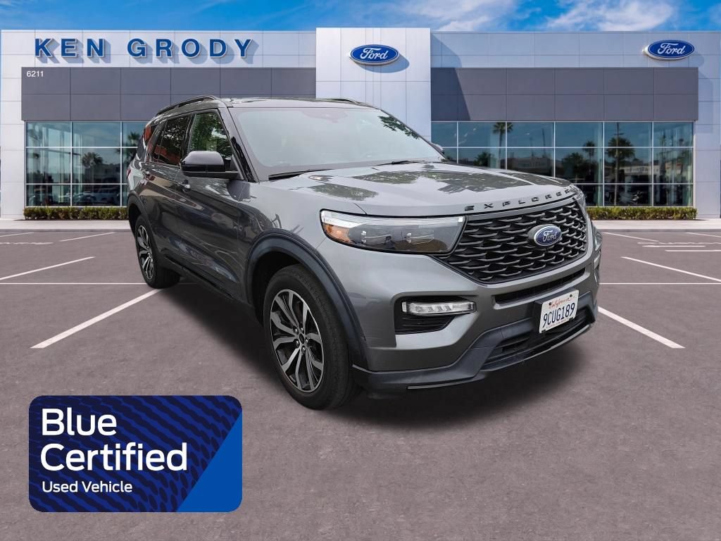 Certified 2022 Ford Explorer ST-Line w/ Class IV Trailer Tow Package AWD/4WD image 1