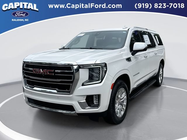 Used 2022 GMC Yukon XL SLT w/ SLT Luxury Package AWD/4WD video 1