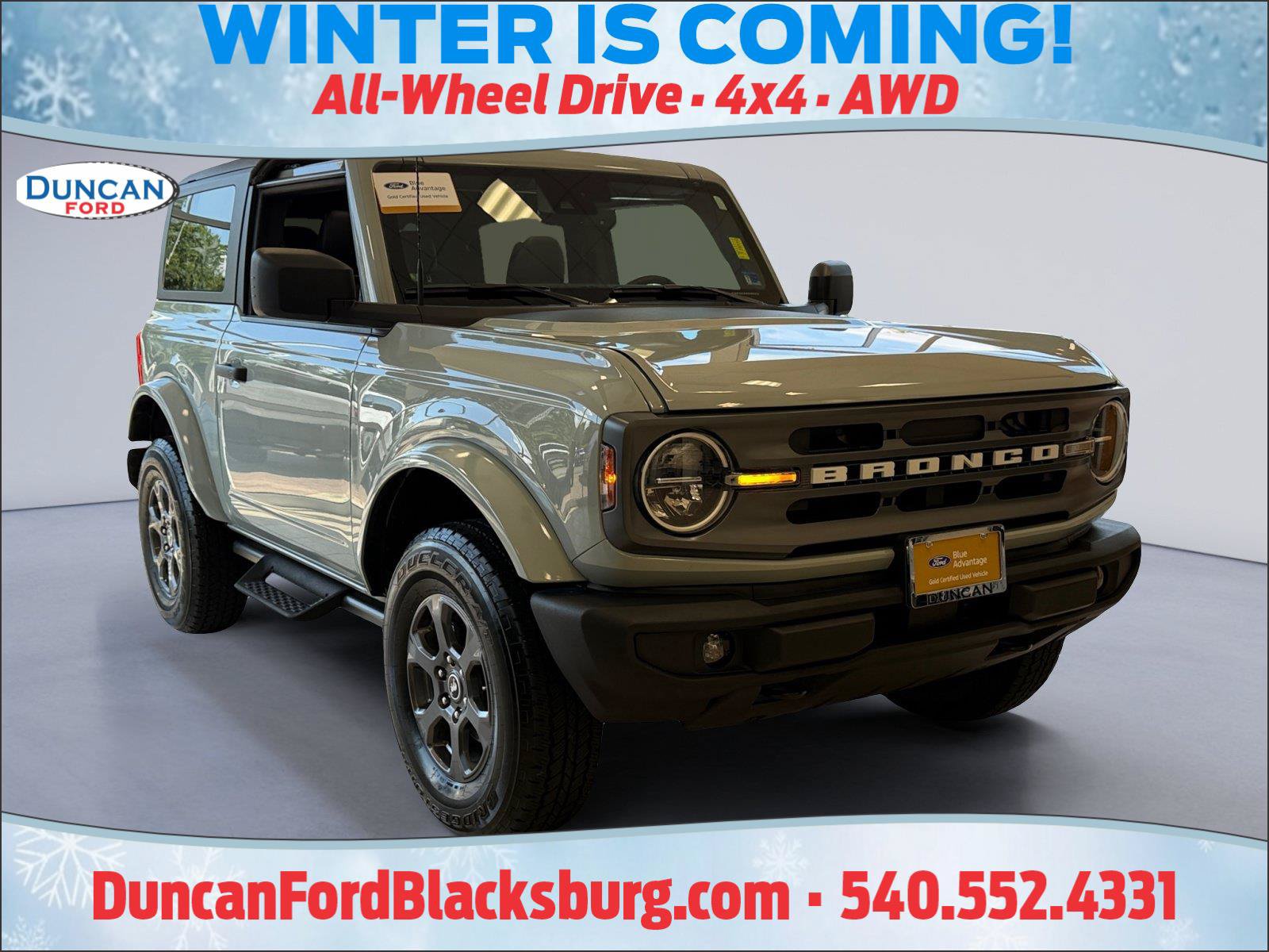 Certified 2024 Ford Bronco Big Bend