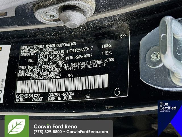 Used 2021 Toyota 4Runner TRD Off-Road Premium w/ Moonroof Package AWD/4WD image 36