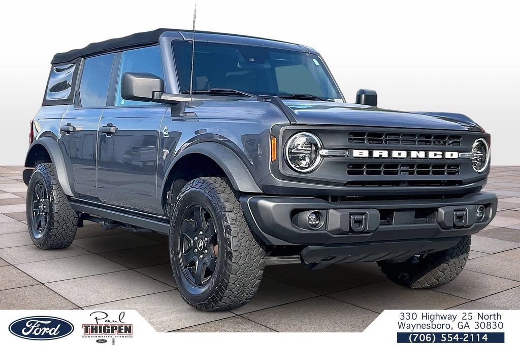 Certified 2022 Ford Bronco Black Diamond