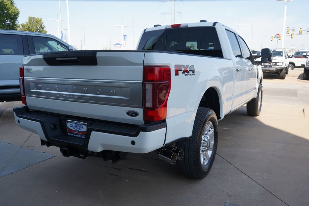 Certified 2021 Ford F250 Platinum w/ FX4 Off-Road Package AWD/4WD image 12
