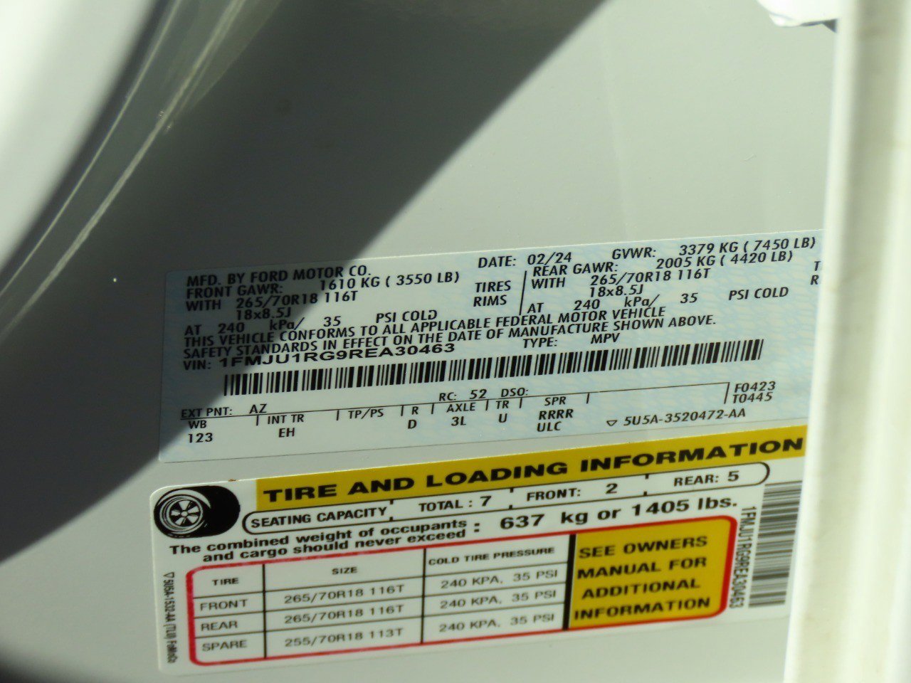 Certified 2024 Ford Expedition Timberline image 34