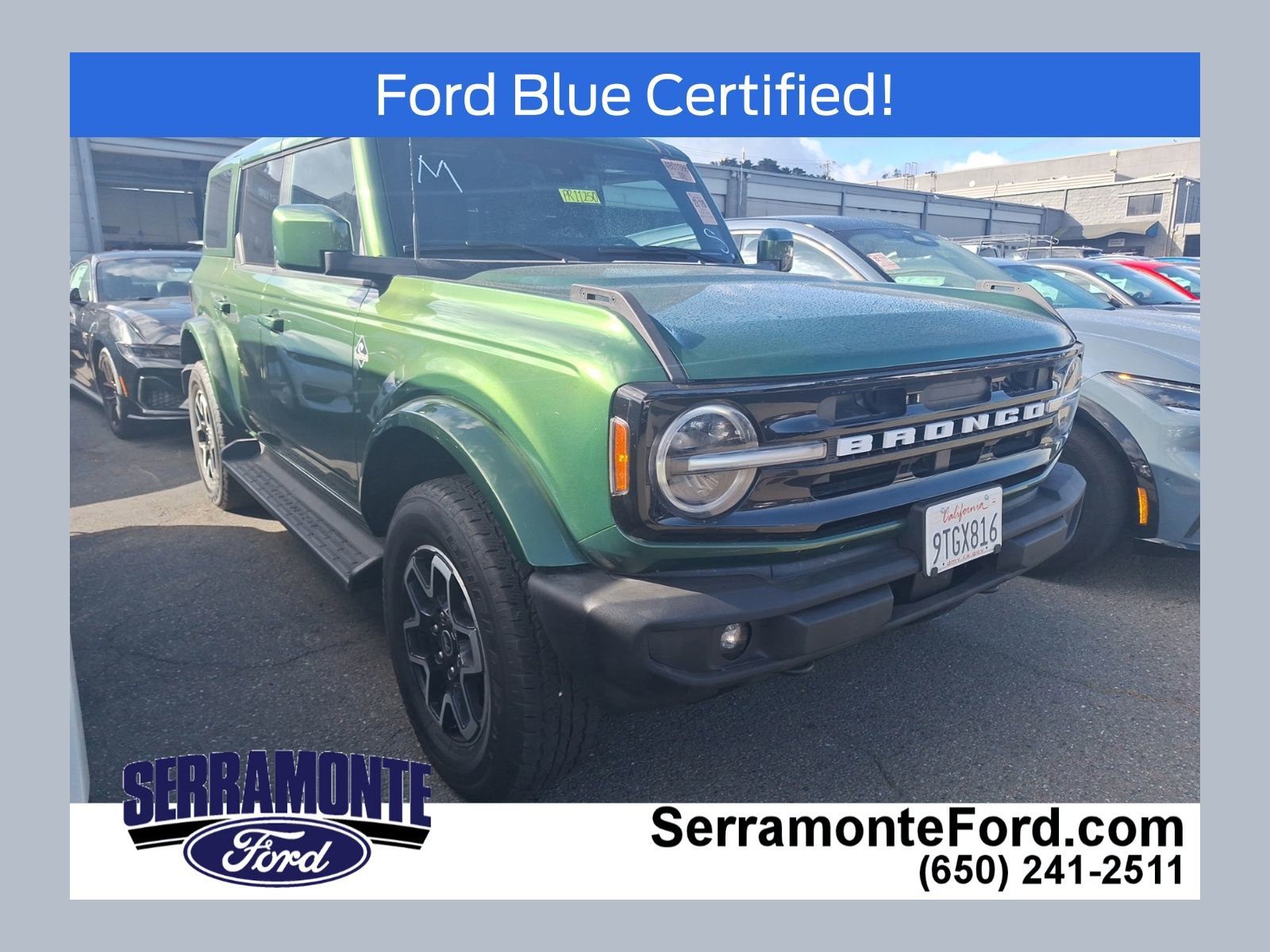 Certified 2025 Ford Bronco Outer Banks