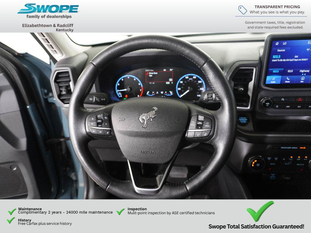 Certified 2022 Ford Bronco Sport Big Bend w/ Convenience Package AWD/4WD image 16