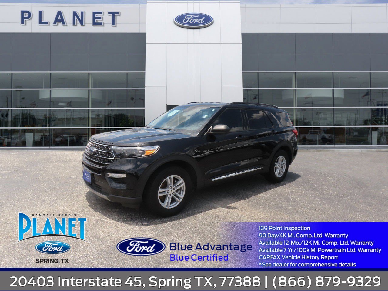 Certified 2023 Ford Explorer XLT w/ Equipment Group 202A RWD image 1