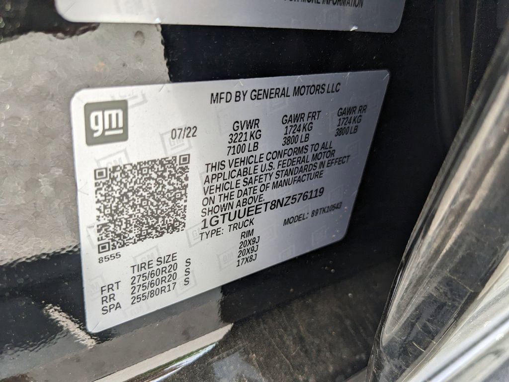 Used 2022 GMC Sierra 1500 AT4 w/ AT4 Premium Package AWD/4WD image 29