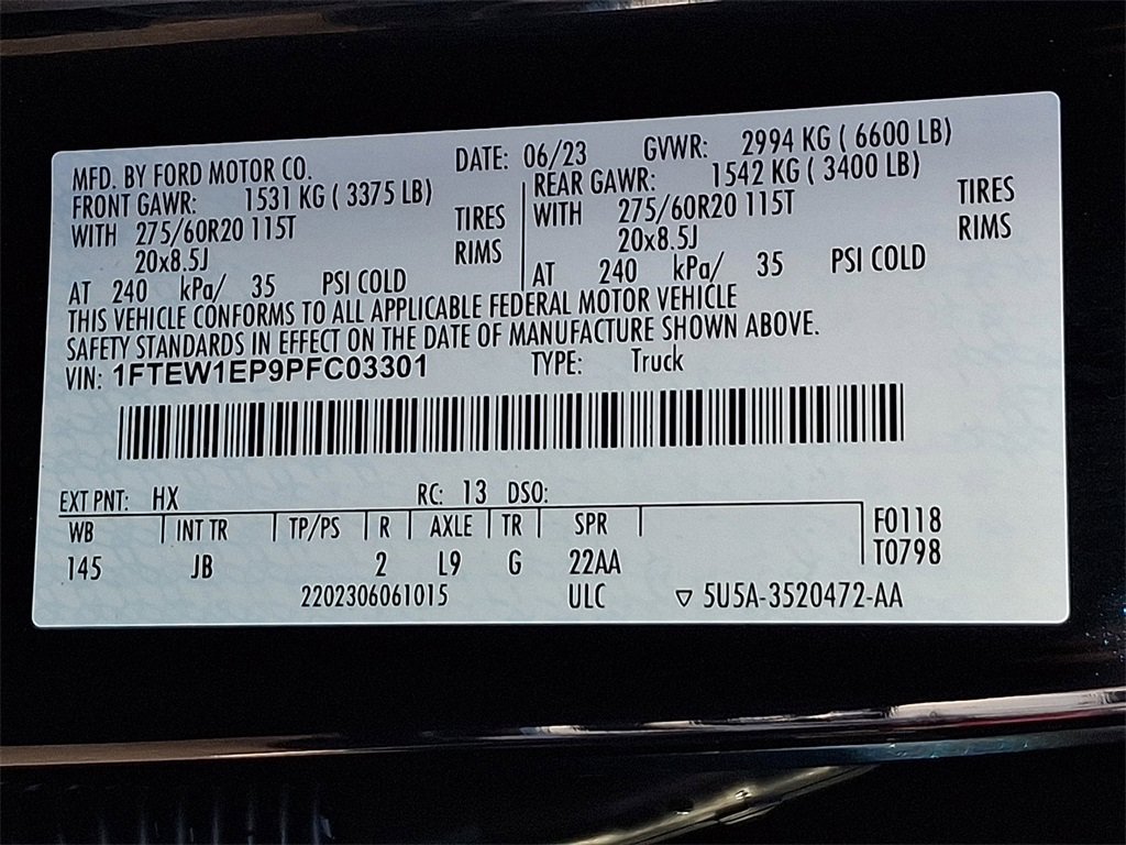 Certified 2023 Ford F150 XL w/ STX Appearance Package image 28