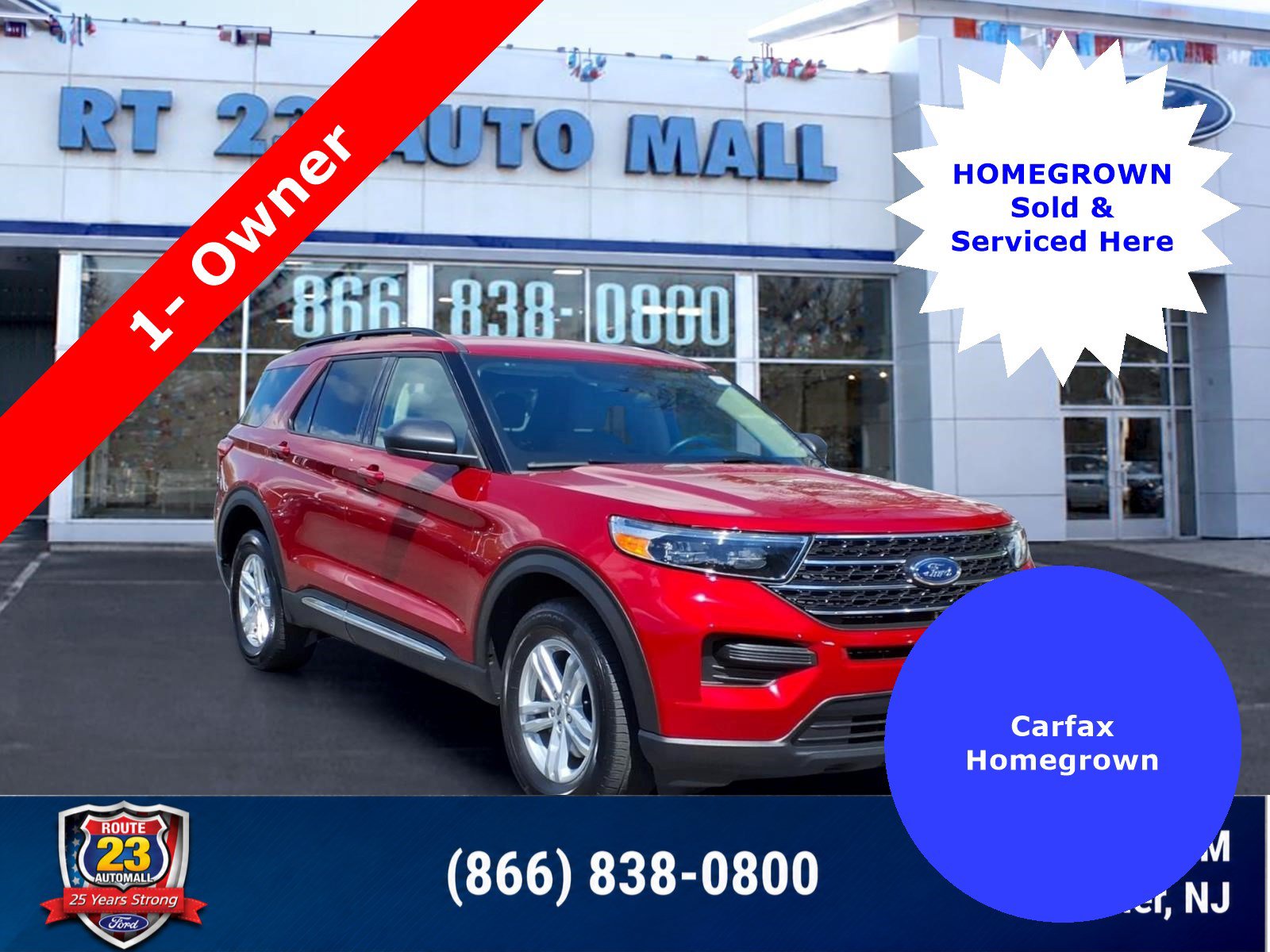 Certified 2024 Ford Explorer XLT AWD/4WD image 1