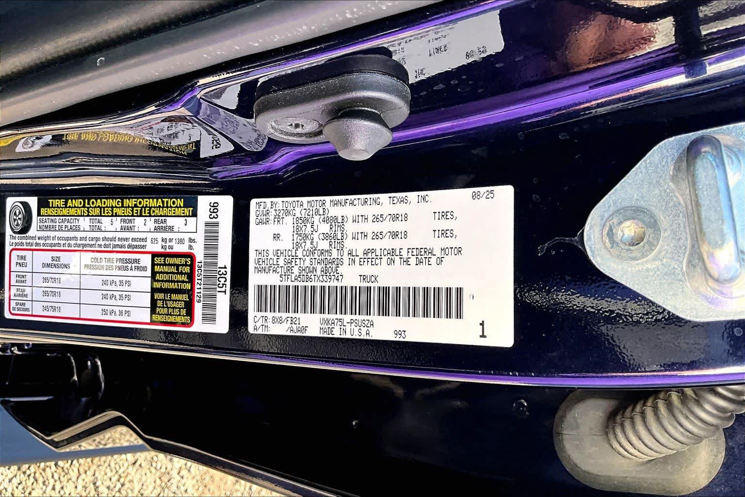 Used 2026 Toyota Tundra SR5 AWD/4WD image 34