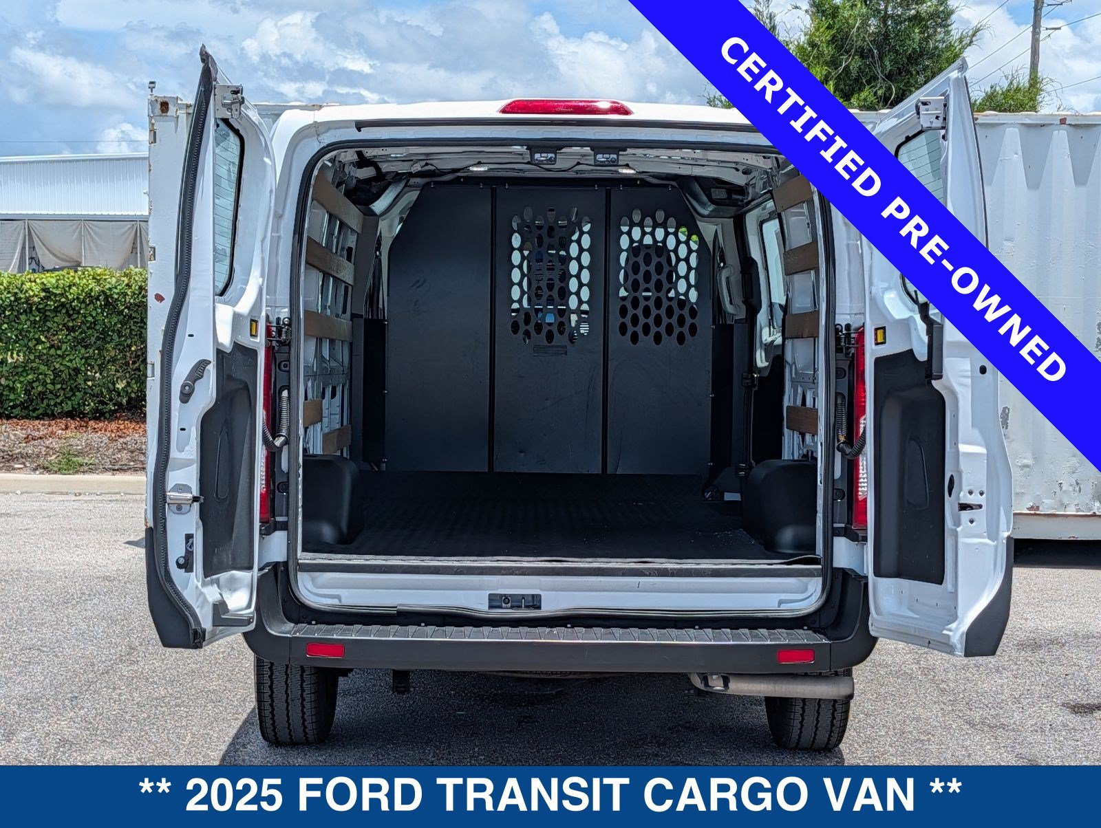 Certified 2025 Ford Transit 250 Low Roof w/ Exterior Upgrade Package RWD image 14