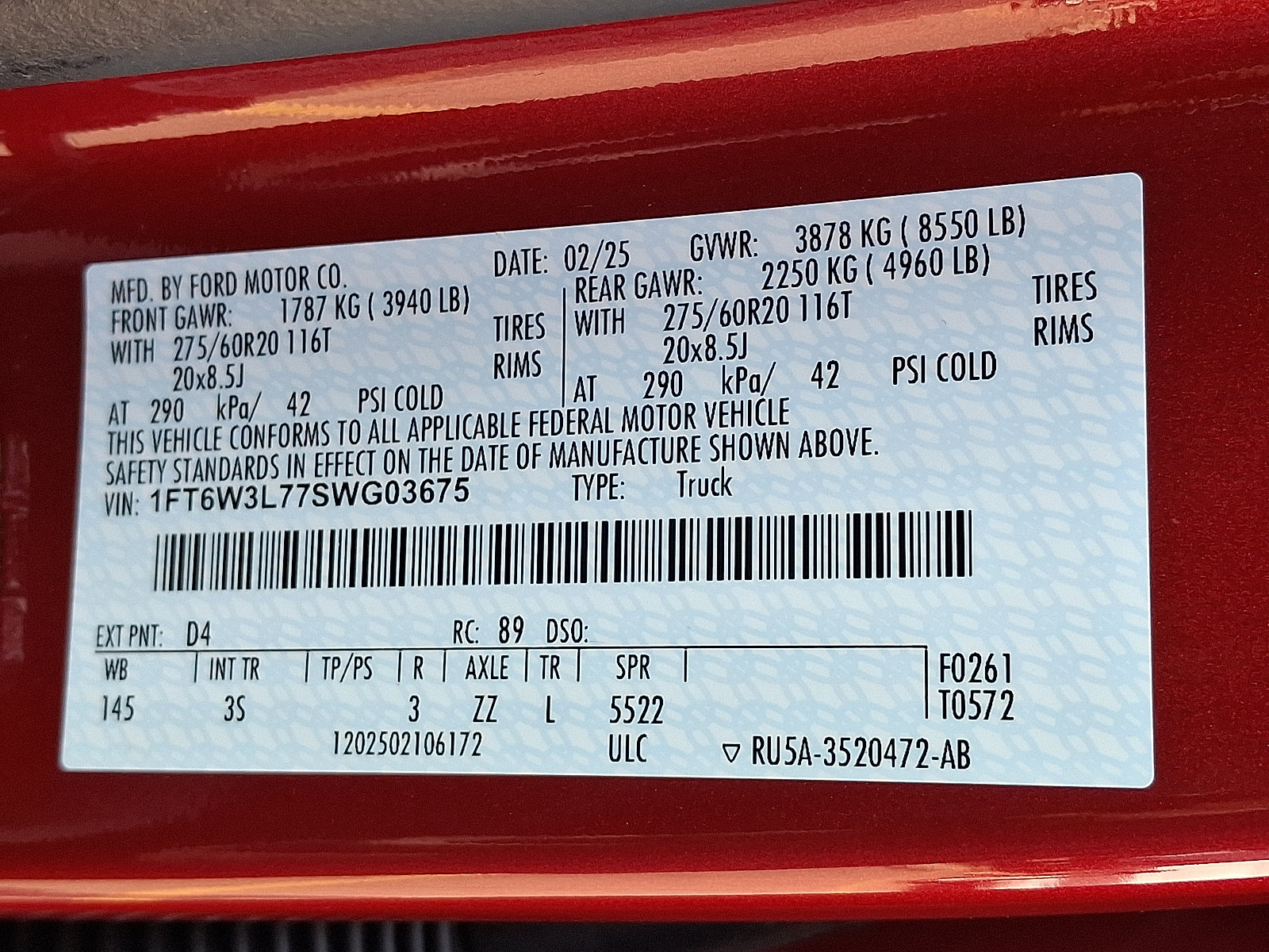 Certified 2025 Ford F150 Lightning Flash AWD/4WD image 27