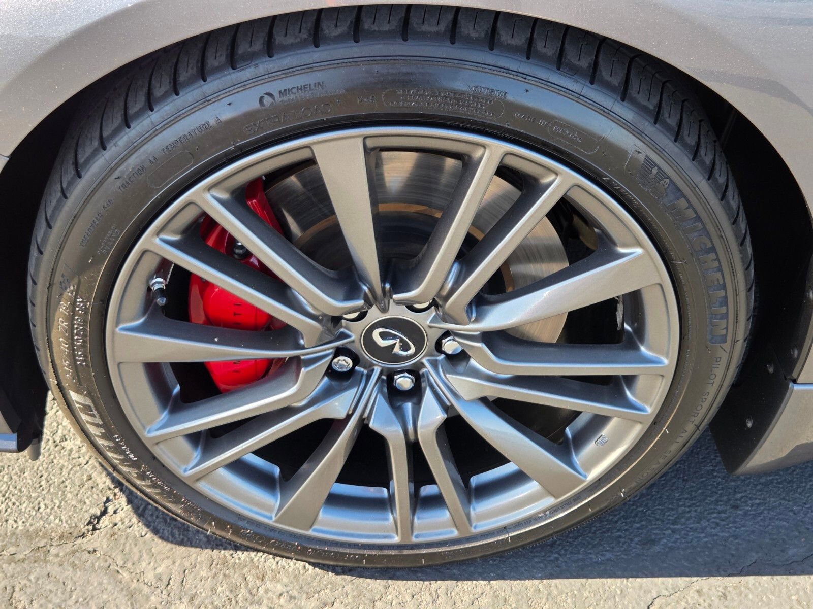 Used 2019 INFINITI Q50 Red Sport 400 w/ Proactive Package image 9