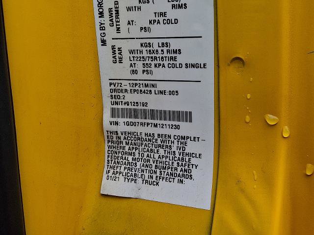 Used 2021 GMC Savana 3500 w/ Power Convenience Package RWD image 24
