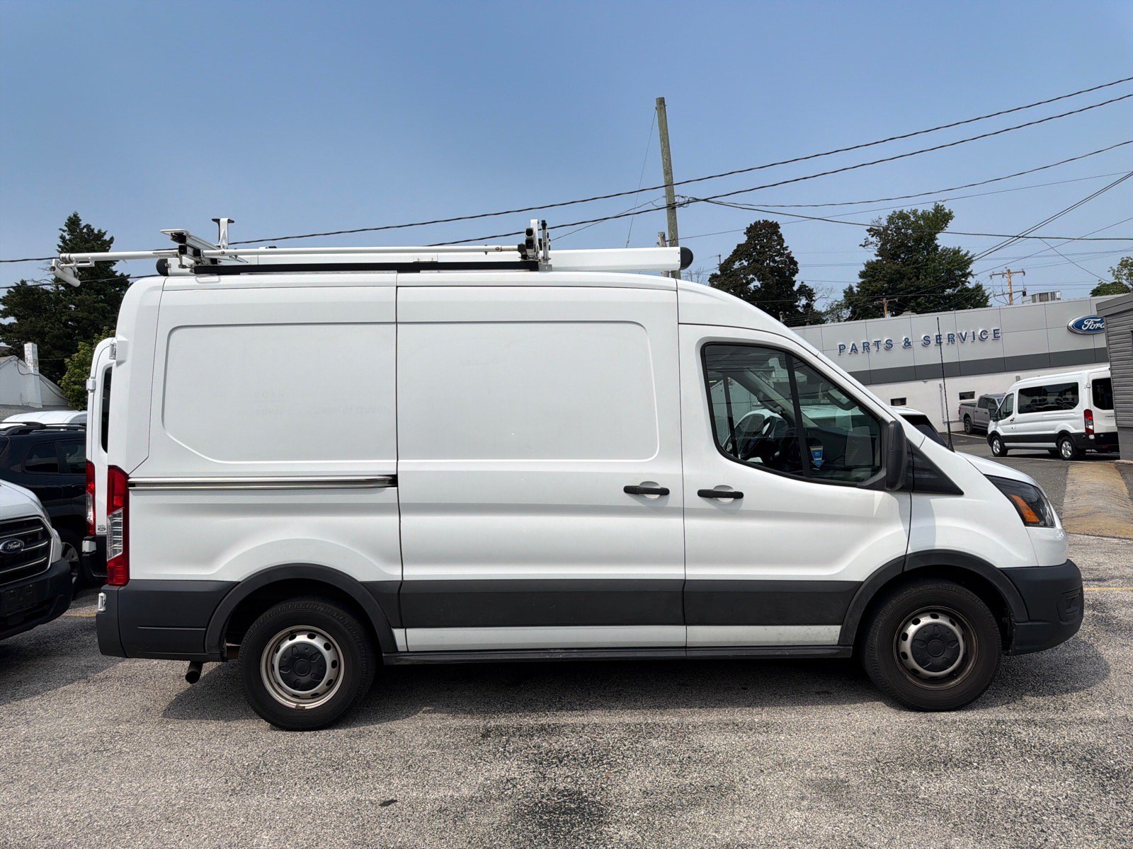 Certified 2020 Ford Transit 150 Medium Roof w/ Load Area Protection Package RWD image 2