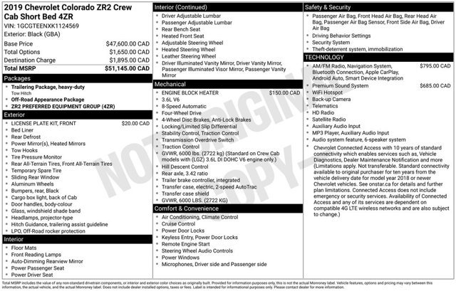 Used 2019 Chevrolet Colorado ZR2 AWD/4WD image 32