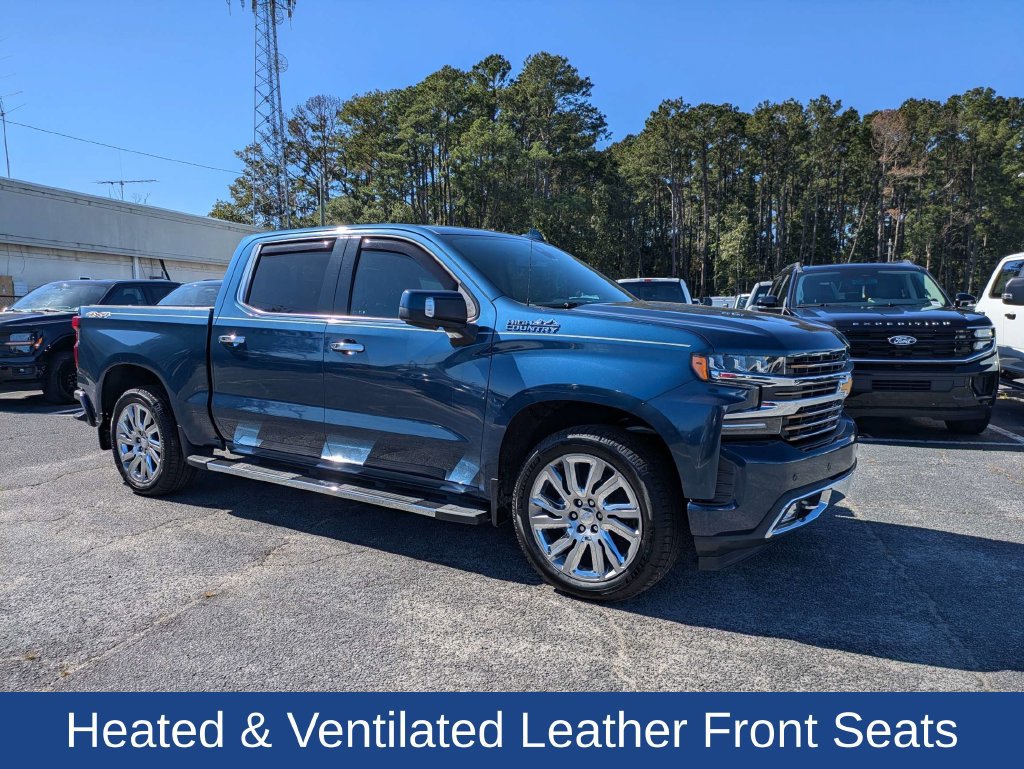 Used 2019 Chevrolet Silverado 1500 High Country w/ High Country Premium Package AWD/4WD image 2