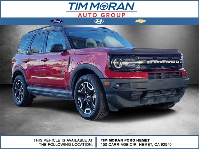 Certified 2021 Ford Bronco Sport Outer Banks