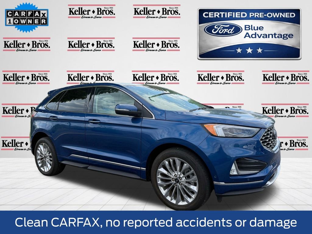 Certified 2024 Ford Edge Titanium w/ Titanium Elite Package AWD/4WD image 1