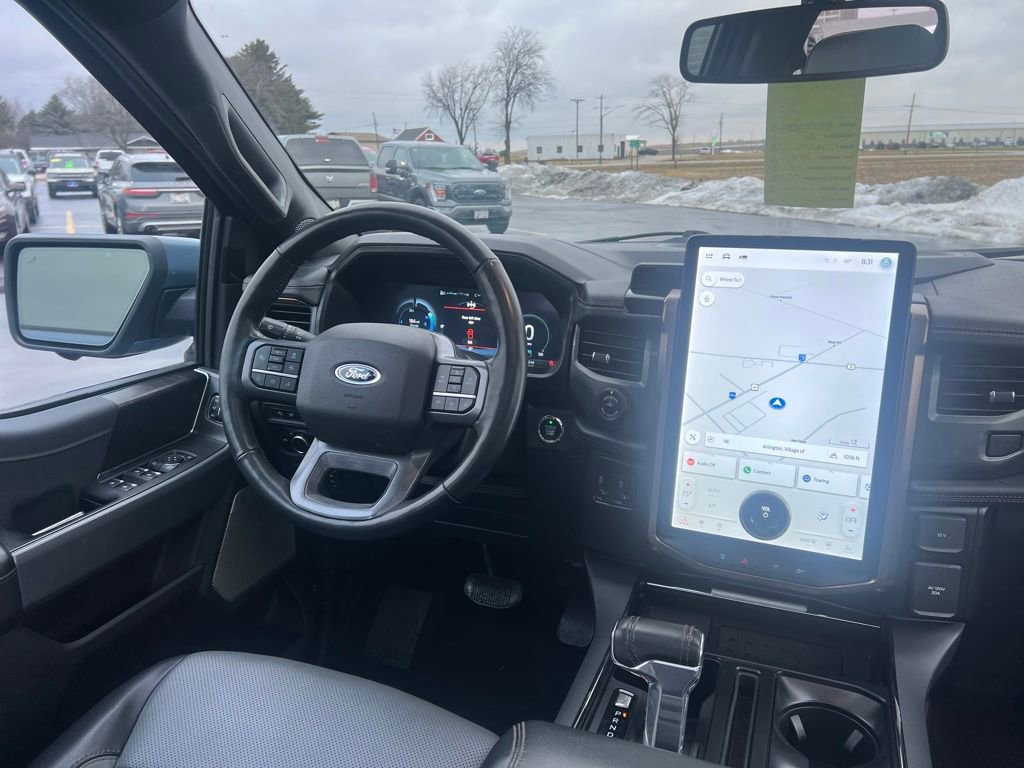 Certified 2023 Ford F150 Lightning Lariat w/ Equipment Group 511A High image 22