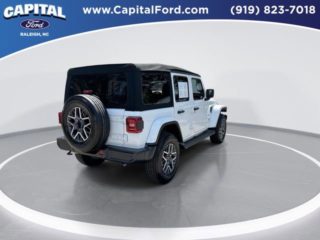 Used 2024 Jeep Wrangler Unlimited Sahara w/ Safety Group AWD/4WD image 8