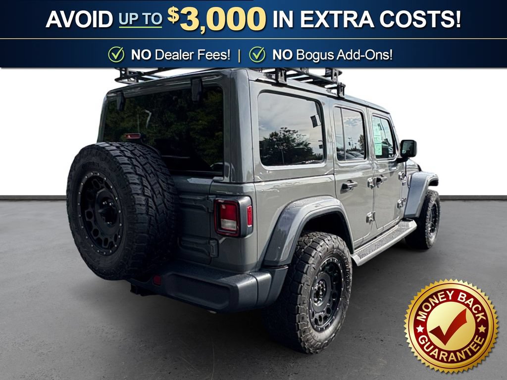 Used 2019 Jeep Wrangler Unlimited Sahara AWD/4WD image 7