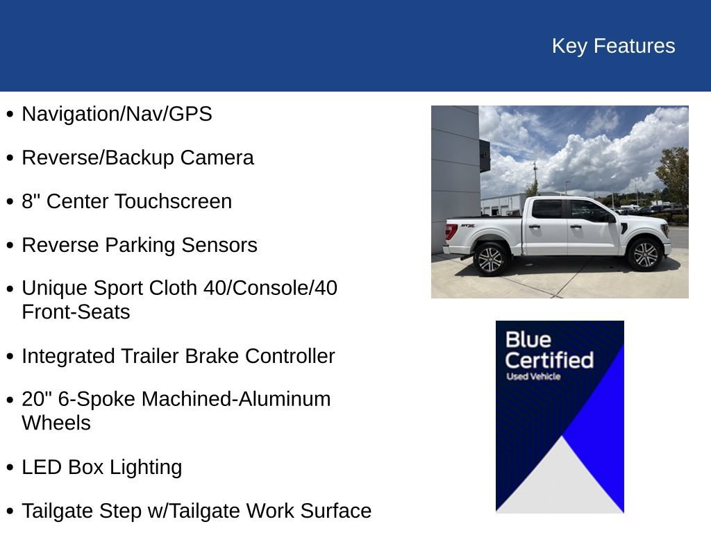 Certified 2023 Ford F150 XL w/ STX Appearance Package RWD image 27
