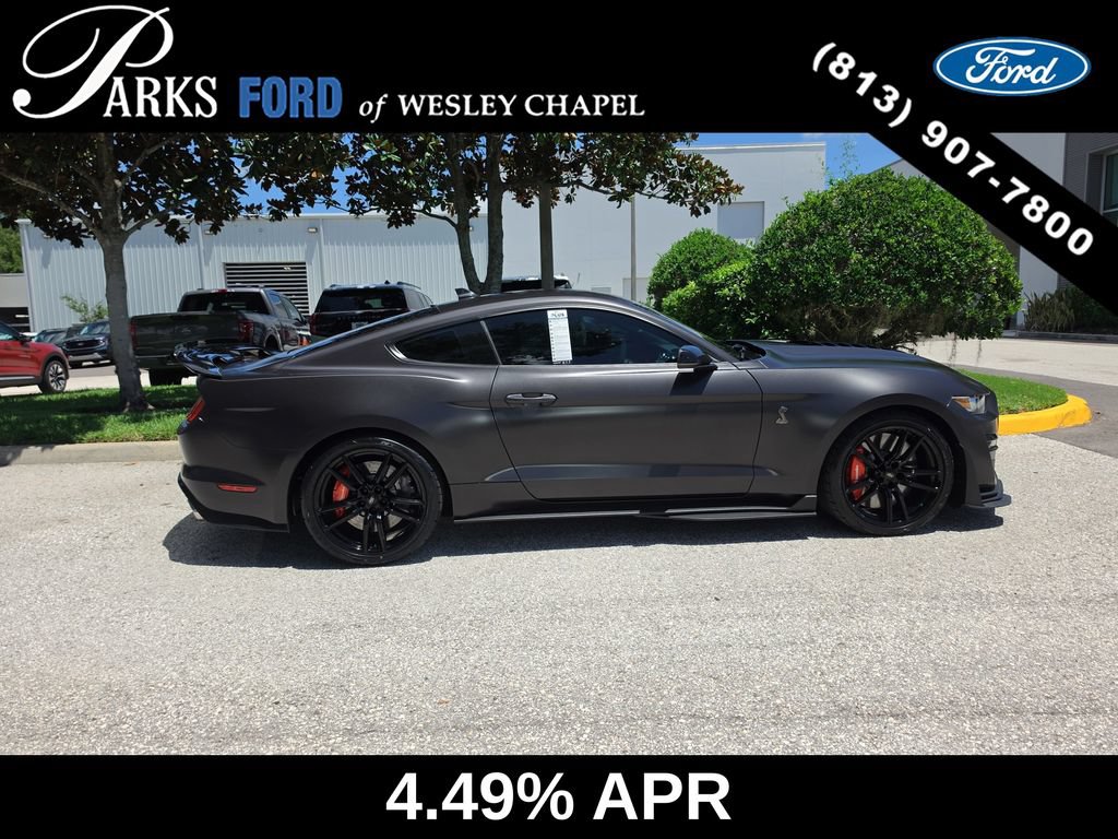 Certified 2022 Ford Mustang Shelby GT500 w/ Technology Package RWD image 3
