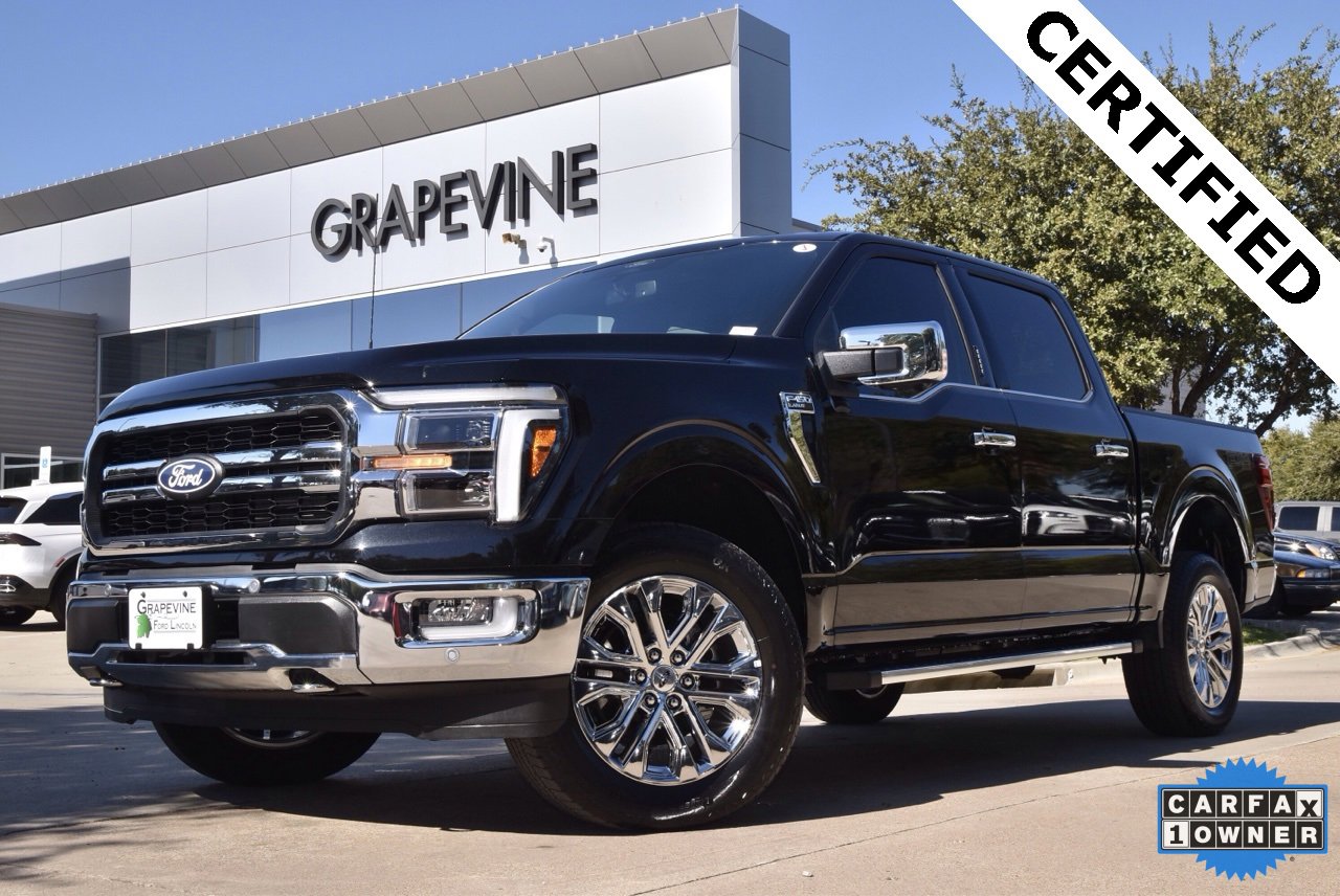 Certified 2024 Ford F150 Lariat w/ FX4 Off-Road Package