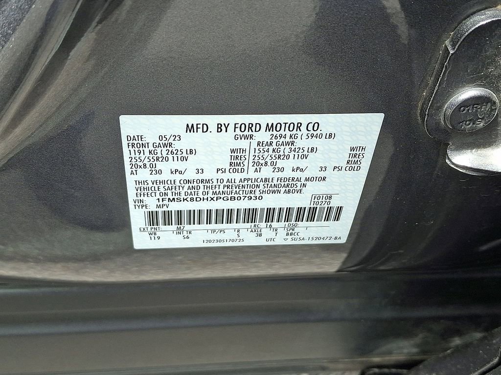Certified 2023 Ford Explorer XLT w/ Equipment Group 202A AWD/4WD image 26