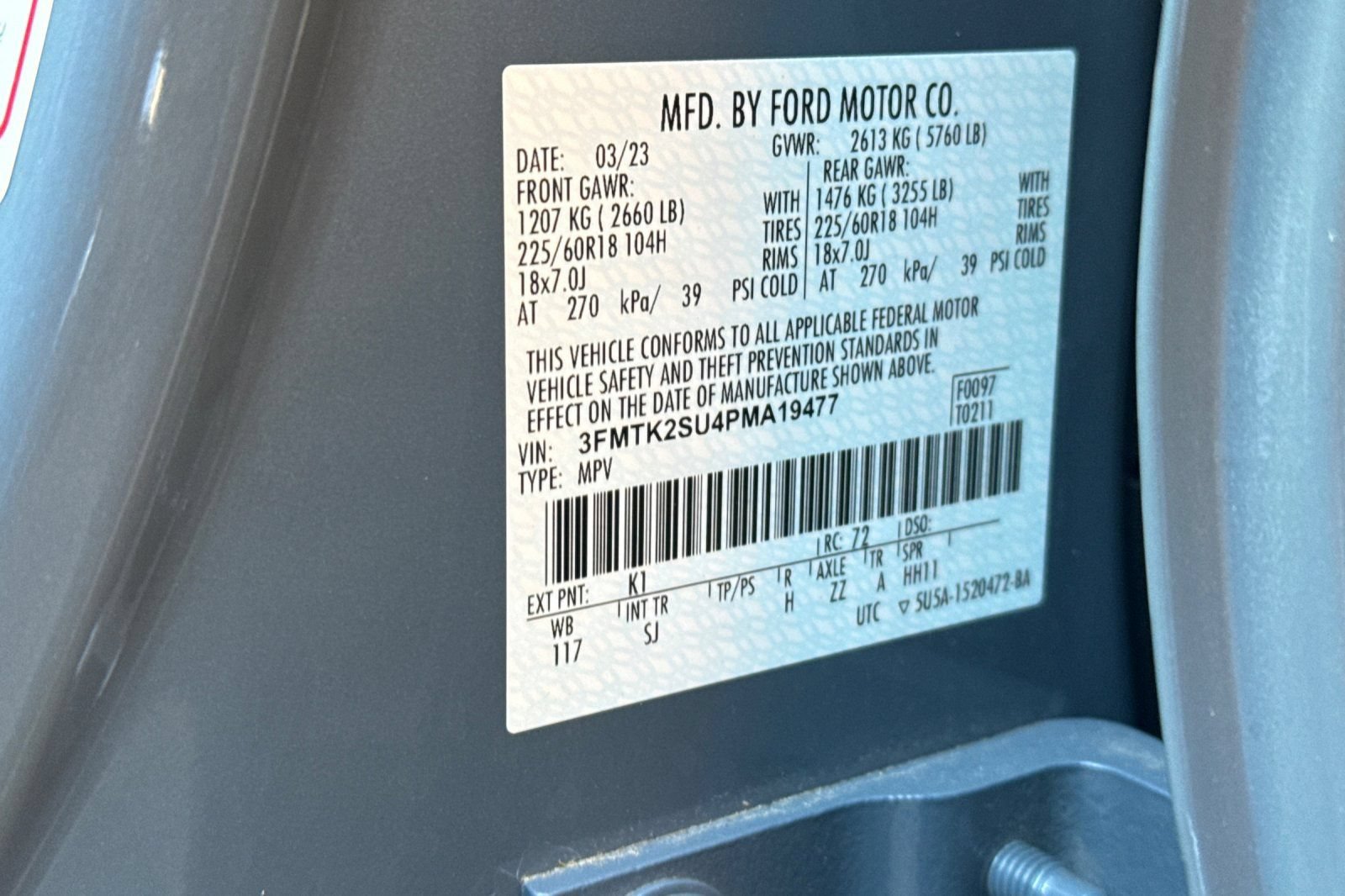Certified 2023 Ford Mustang Mach-E California Route 1 AWD/4WD image 30