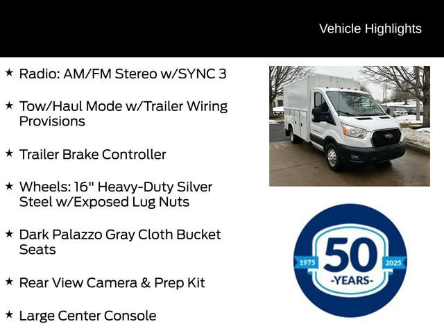 Certified 2021 Ford Transit 350 DRW w/ Interior Upgrade Package image 11